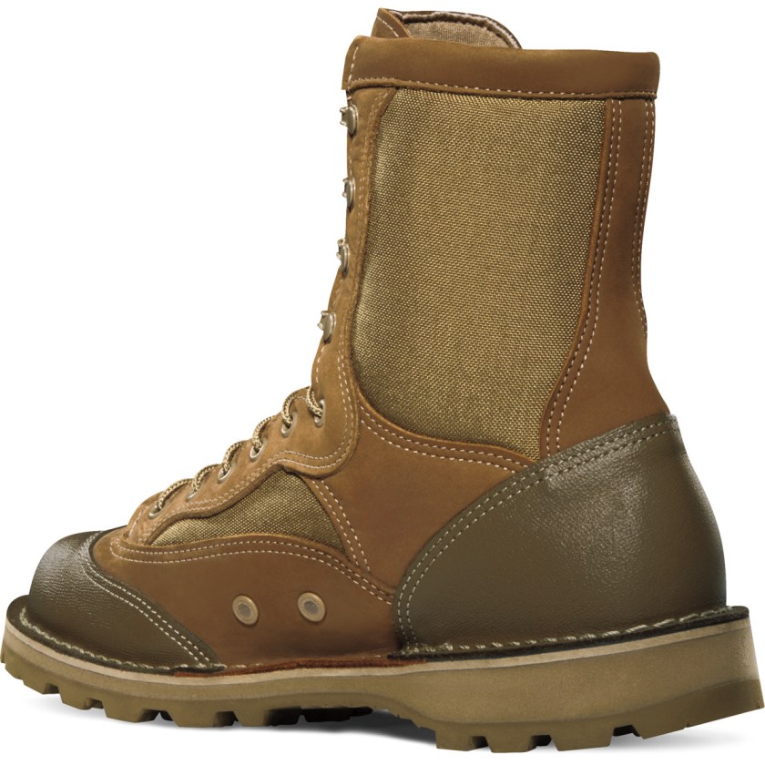 Bottes Militaires Danner USMC Rat Mojave Steel Toe Marron Homme | FSL-9592638