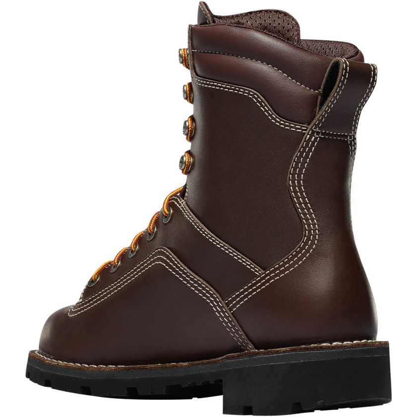 Bottes de Travail Danner Quarry USA Alloy Toe Waterproof Marron Homme | FSB-0964774