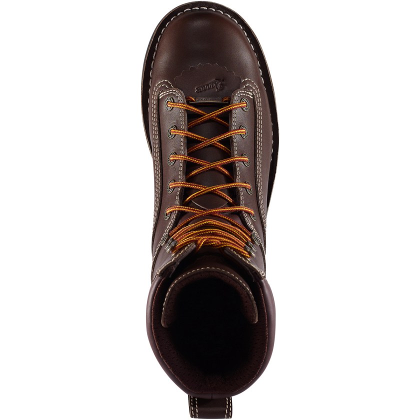 Bottes de Travail Danner Quarry USA Alloy Toe Waterproof Marron Homme | FSB-0964774