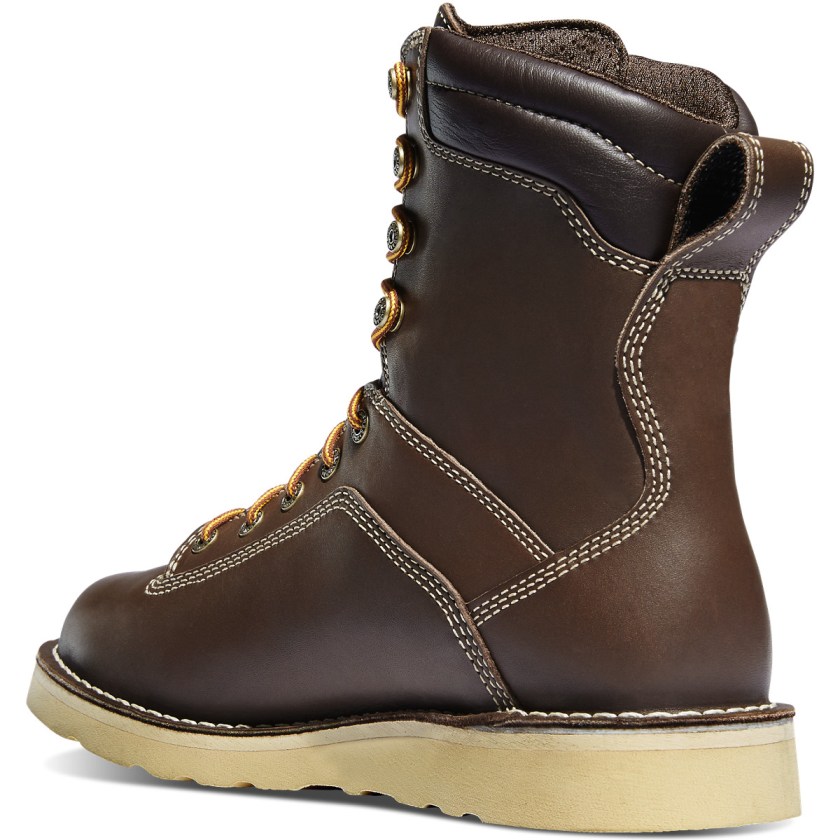 Bottes de Travail Danner Quarry USA Wedge Waterproof Marron Homme | RIZ-8417223