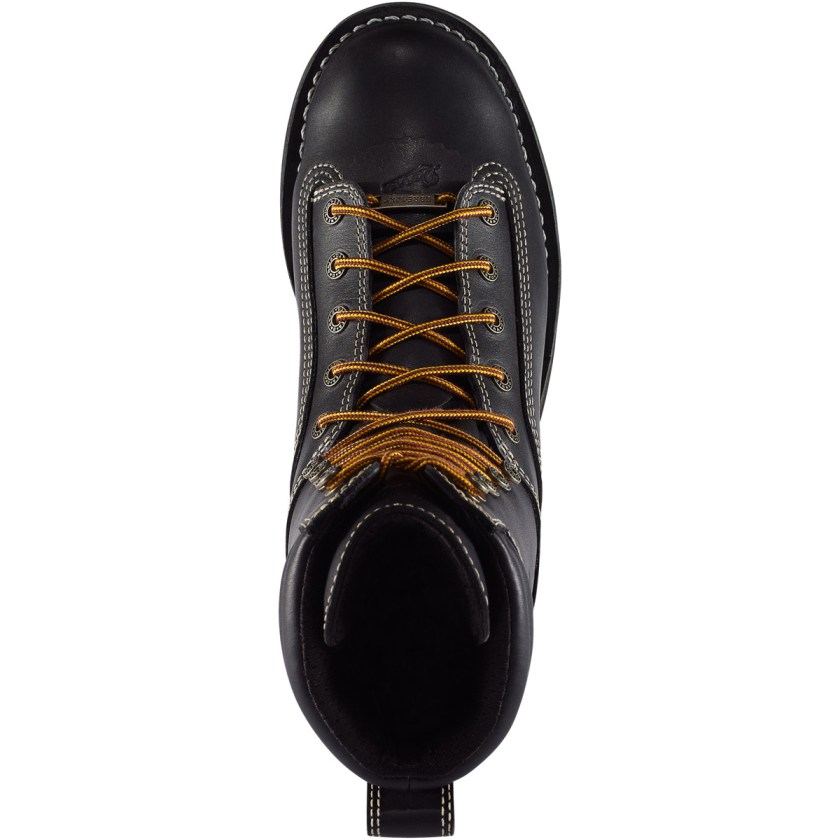 Bottes de Travail Danner Quarry USA Waterproof Noir Homme | SLI-0564581