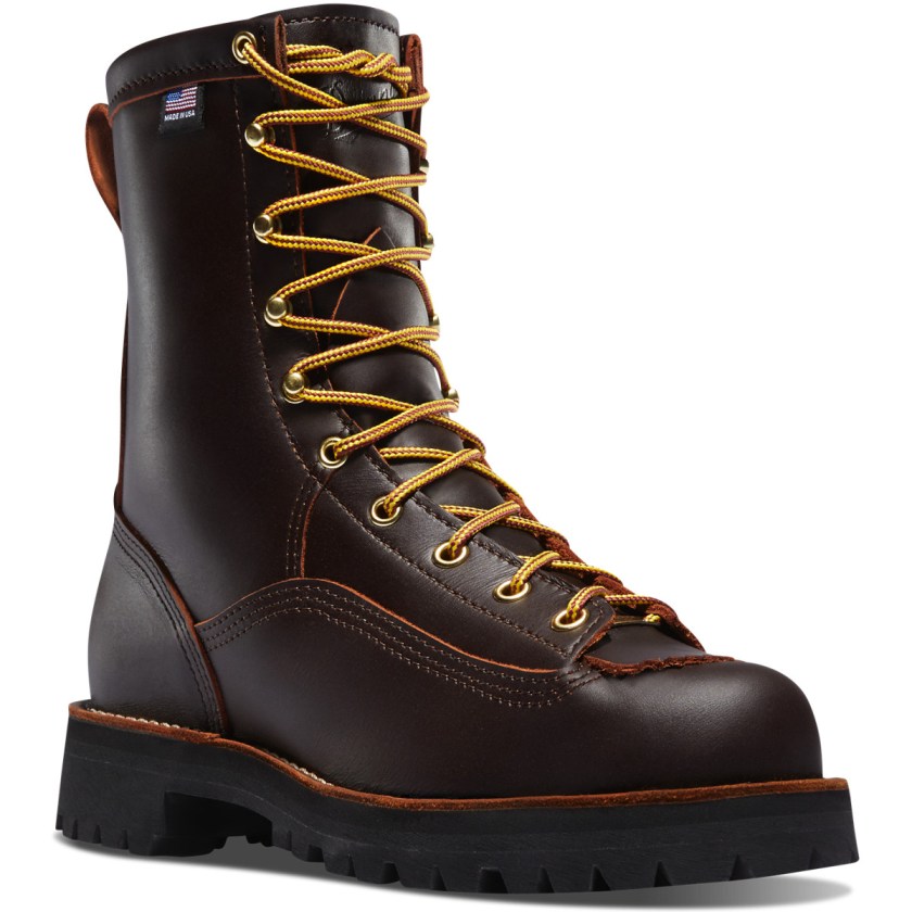 Bottes de Travail Danner Rain Forest Waterproof Marron Homme | BJL-2448838