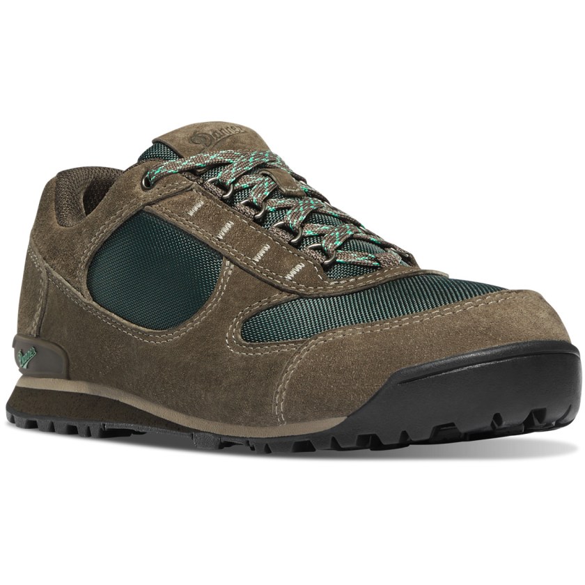 Bottes Randonnée Danner Jag Low Marron Vert Femme | GHZ-3436305