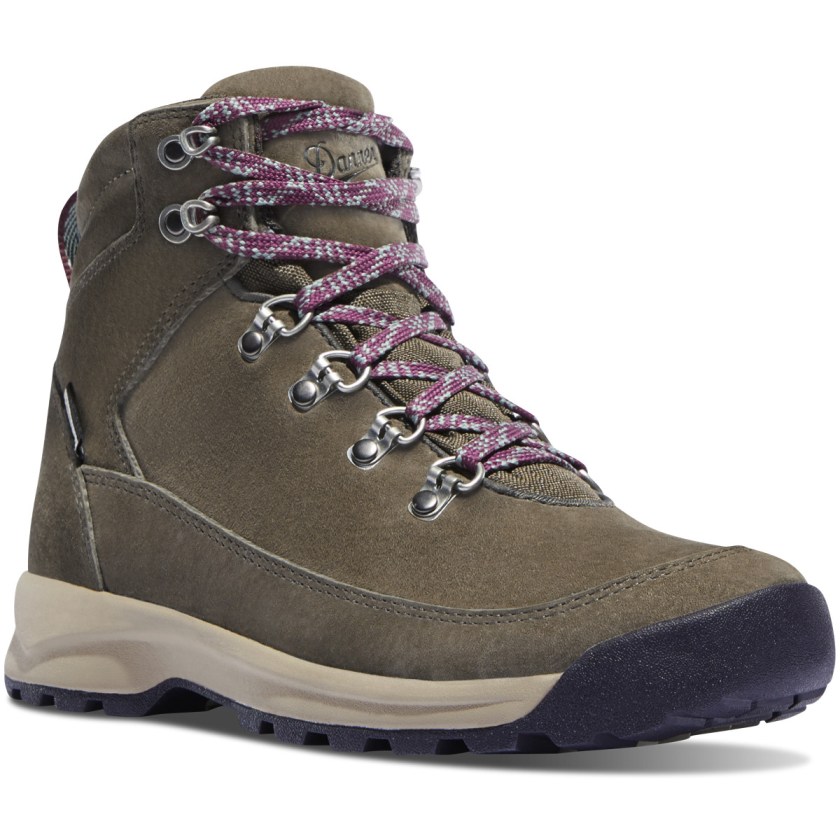 Bottes Randonnée Danner Adrika Waterproof Grise Femme | JEG-8220553