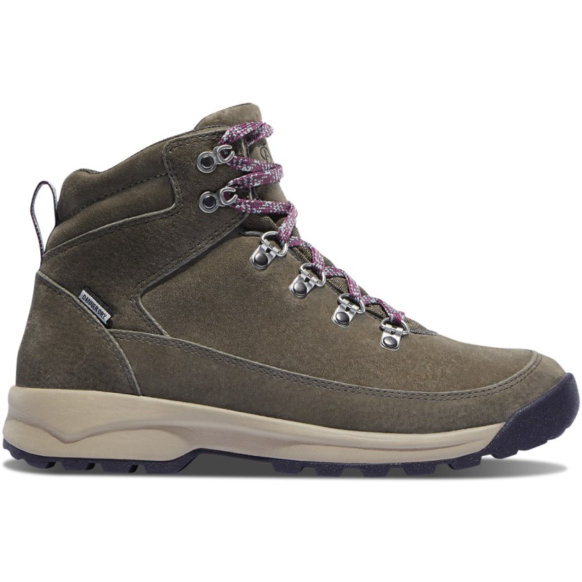 Bottes Randonnée Danner Adrika Waterproof Grise Femme | JEG-8220553