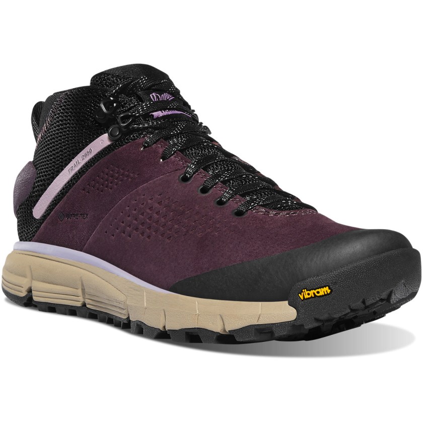 Chaussures Randonnée Danner Trail 2650 GTX Mid Waterproof Violette Femme | ZRJ-5693564