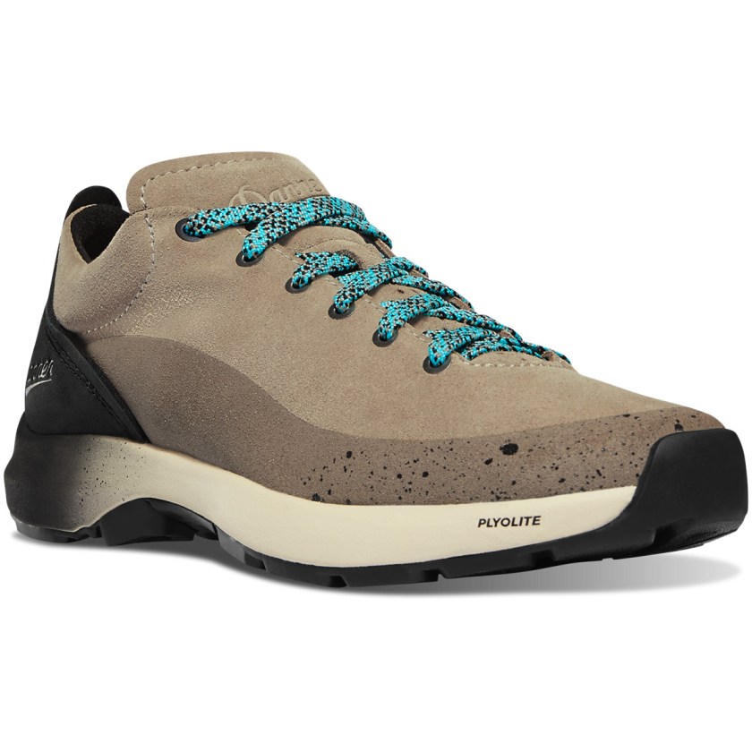 Chaussures Randonnée Danner Caprine Low Suede Kaki Femme | QRR-8563218