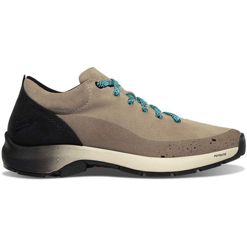 Chaussures Randonnée Danner Caprine Low Suede Kaki Femme | QRR-8563218