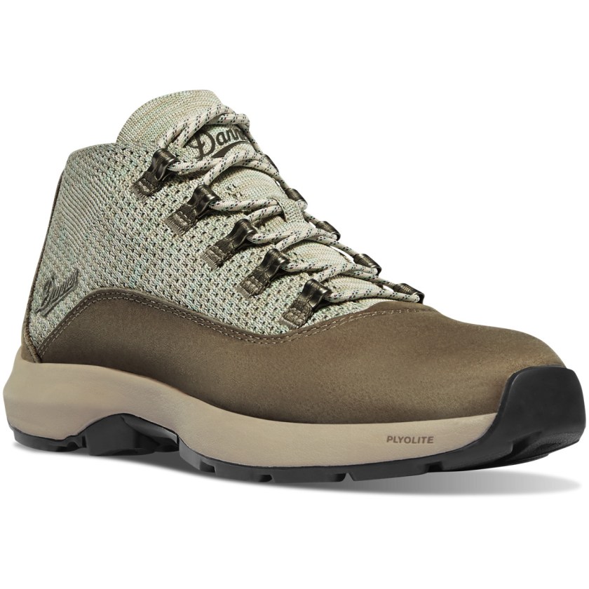 Chaussures Randonnée Danner Caprine Marron Grise Femme | VBS-6869079