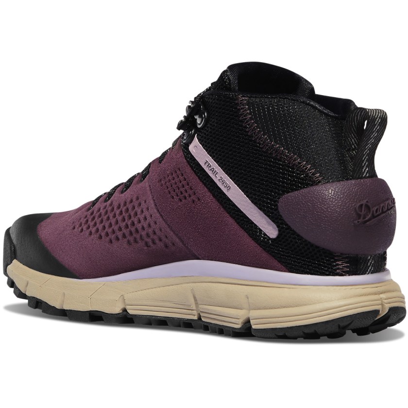 Chaussures Randonnée Danner Trail 2650 GTX Mid Waterproof Violette Femme | ZRJ-5693564