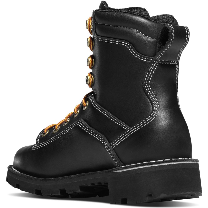 Bottes de Travail Danner Quarry USA Waterproof Noir Femme | JQB-1392056