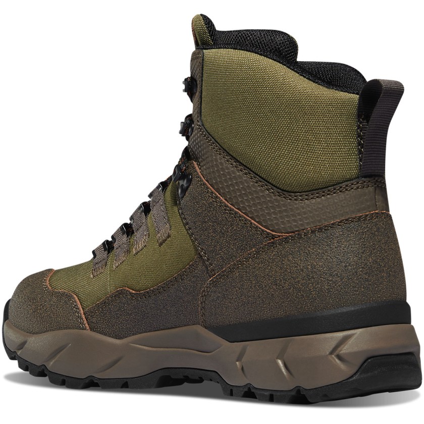 Bottes Randonnée Danner Vital Trail Waterproof Marron Vert Olive Homme | UBQ-4643541