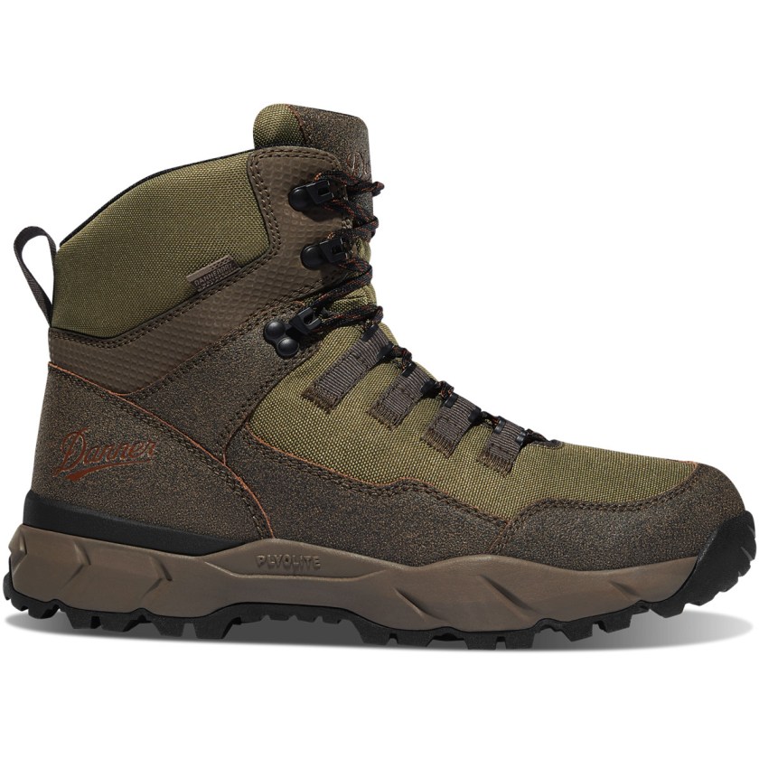 Bottes Randonnée Danner Vital Trail Waterproof Marron Vert Olive Homme | UBQ-4643541