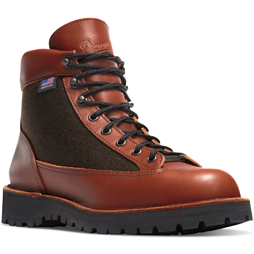 Bottes Randonnée Danner Light Waterproof Bordeaux Homme | GOO-4826647