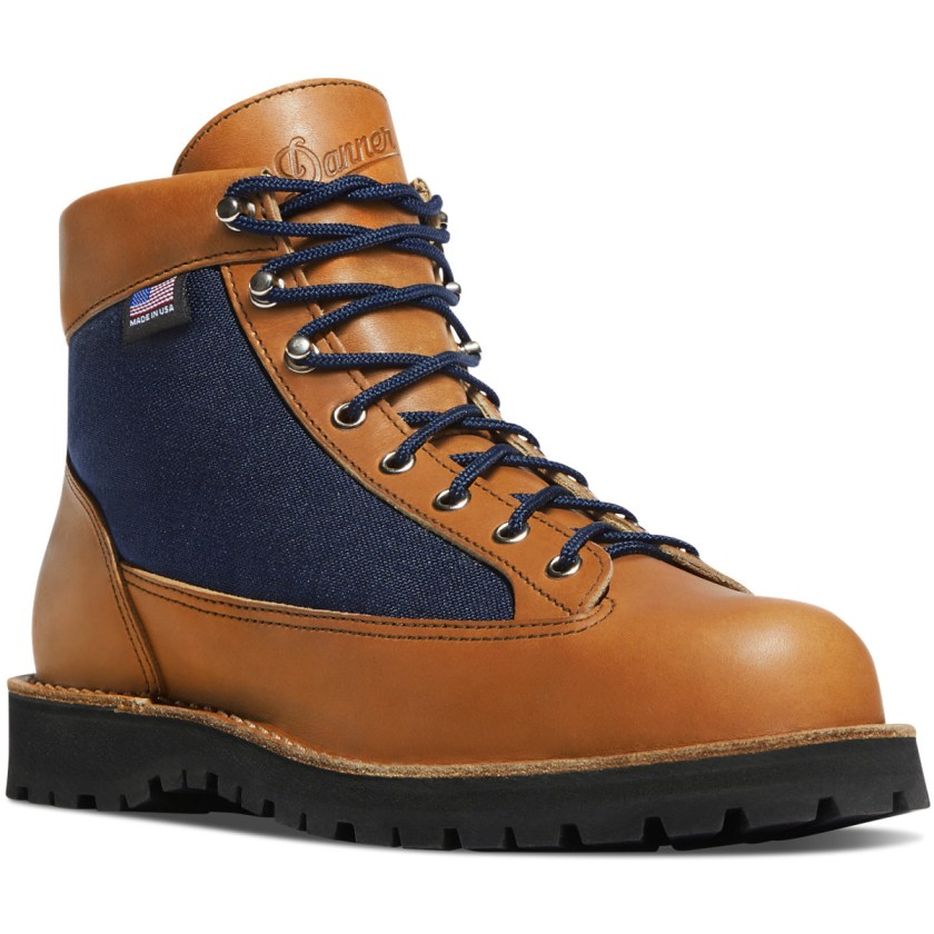 Bottes Randonnée Danner Light Cascade Marron Bleu Homme | VUU-9801425