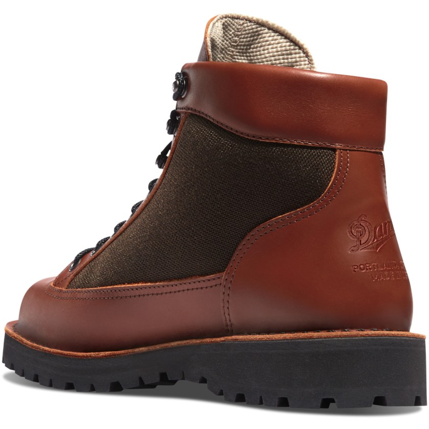 Bottes Randonnée Danner Light Waterproof Bordeaux Homme | GOO-4826647