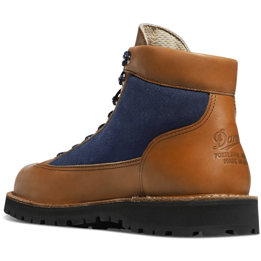 Bottes Randonnée Danner Light Cascade Marron Bleu Homme | VUU-9801425