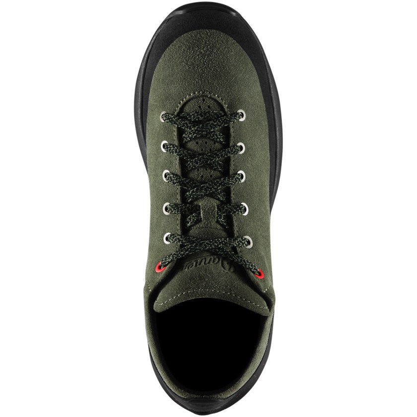 Chaussures Randonnée Danner Caprine Low Suede Vert Homme | OBJ-3360864