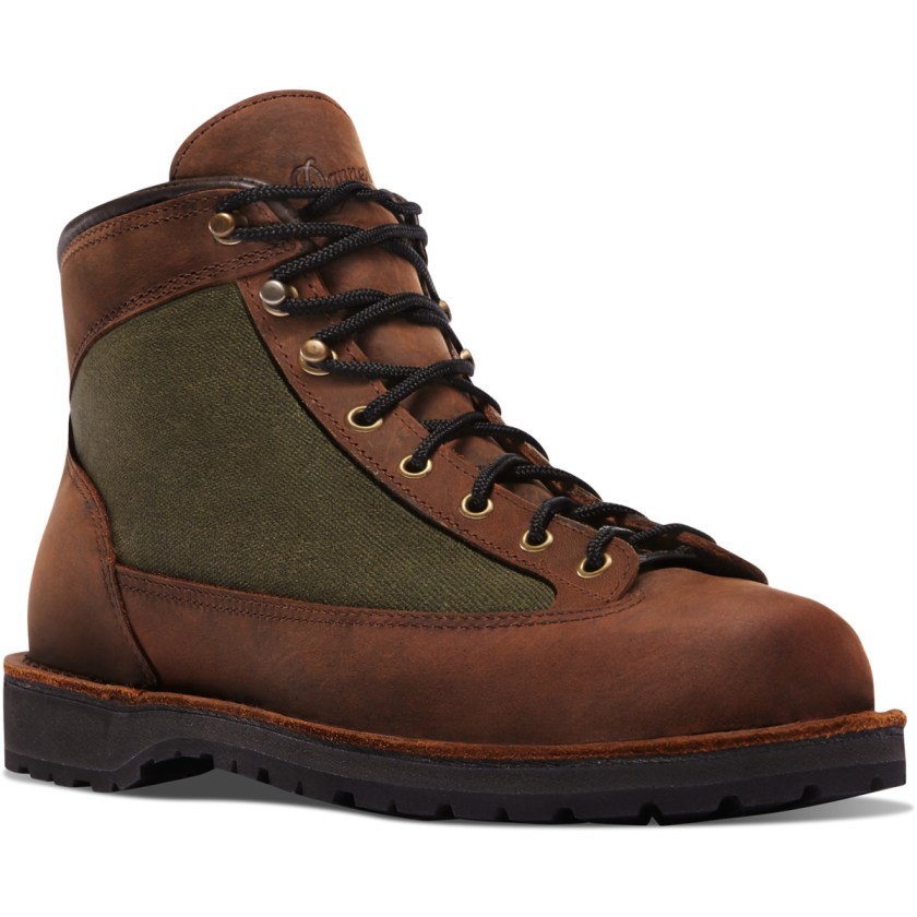 Bottes Randonnée Danner Ridge Waterproof Marron Vert Homme | ZDC-5689574