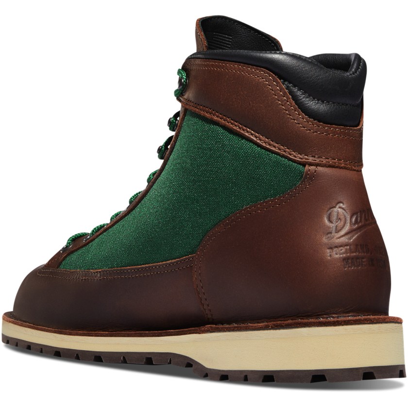 Bottes Randonnée Danner Ridge Waterproof Marron Vert Homme | TDP-9685272