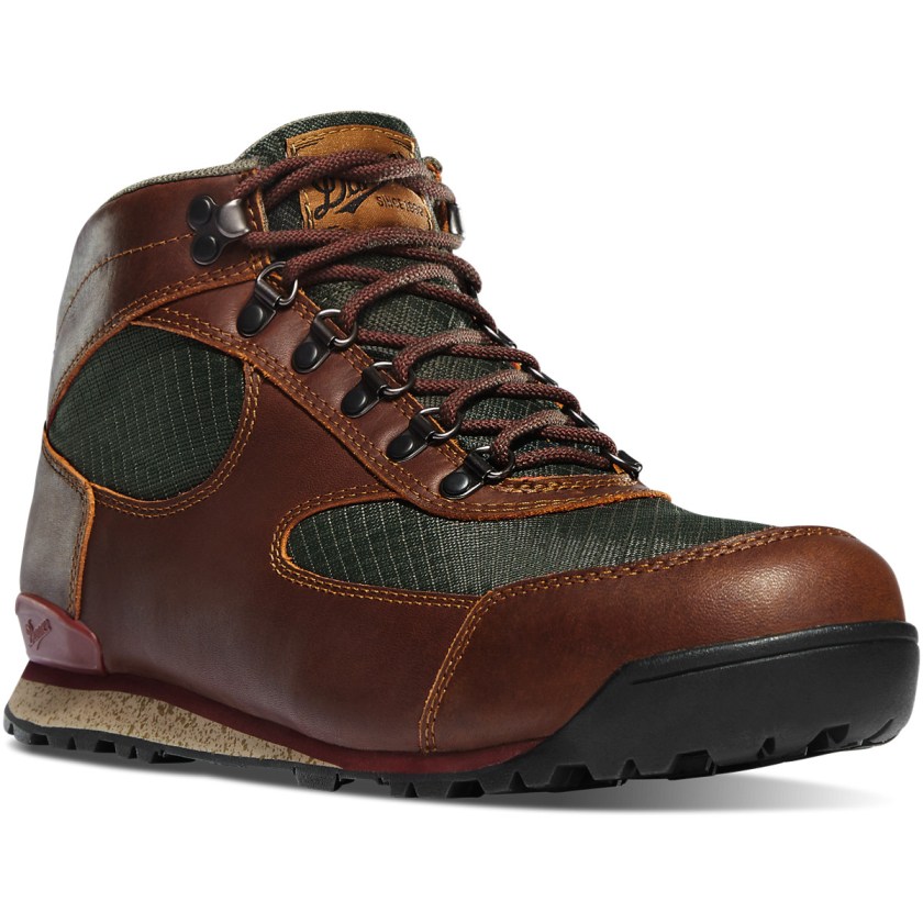 Bottes Randonnée Danner Jag Waterproof Marron Noir Homme | RAM-1788726