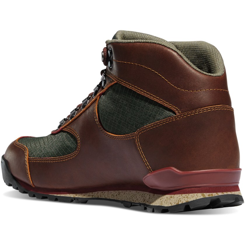 Bottes Randonnée Danner Jag Waterproof Marron Noir Homme | RAM-1788726