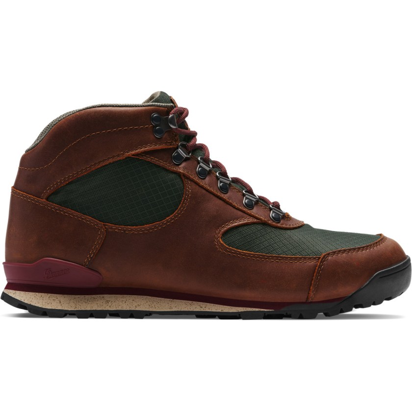 Bottes Randonnée Danner Jag Waterproof Marron Noir Homme | RAM-1788726