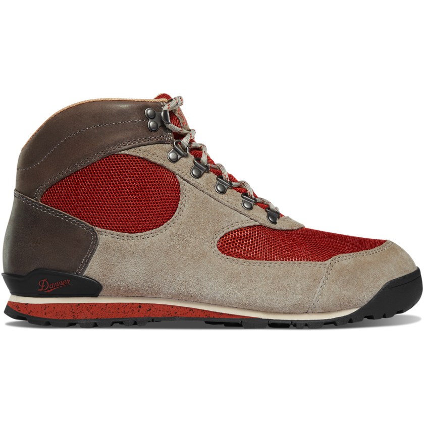 Bottes Randonnée Danner Jag Dry Weather Marron Rouge Homme | QCW-9048086