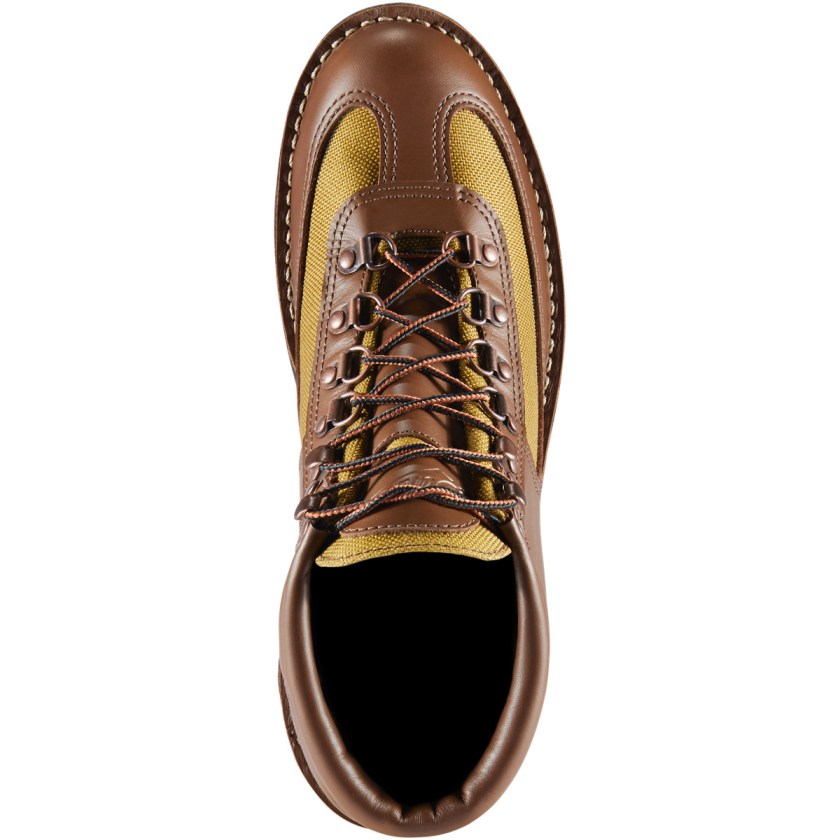 Bottes Randonnée Danner Feather Light Revival Waterproof Marron Jaune Homme | NLE-7374990