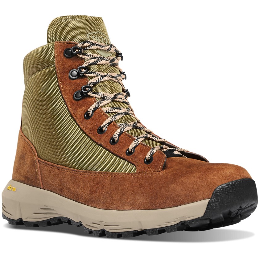 Bottes Randonnée Danner Explorer 650 Waterproof Marron Vert Homme | FRM-3781766