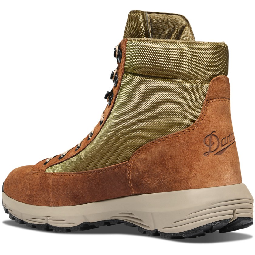 Bottes Randonnée Danner Explorer 650 Waterproof Marron Vert Homme | FRM-3781766