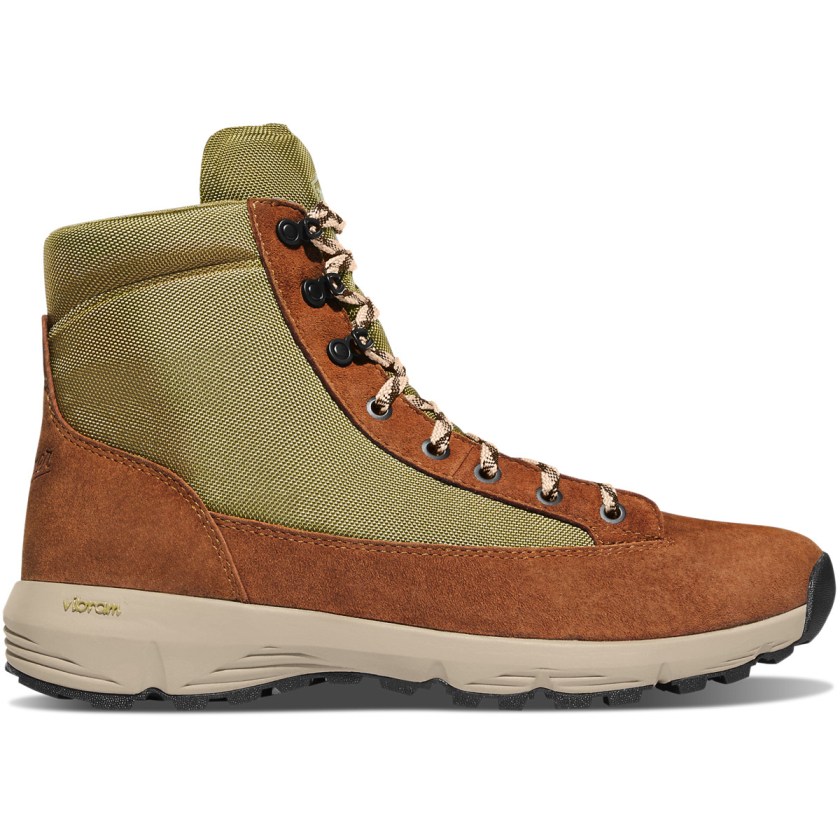 Bottes Randonnée Danner Explorer 650 Waterproof Marron Vert Homme | FRM-3781766