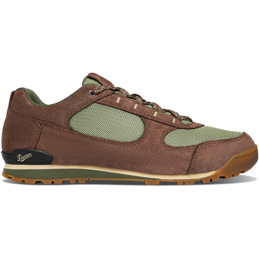 Bottes Randonnée Danner Jag Low Marron Vert Homme | DPC-0130574