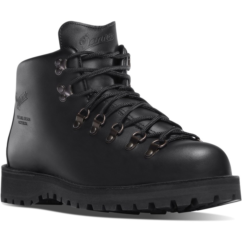 Bottes Randonnée Danner Mountain Light Waterproof Noir Homme | YIP-3373417