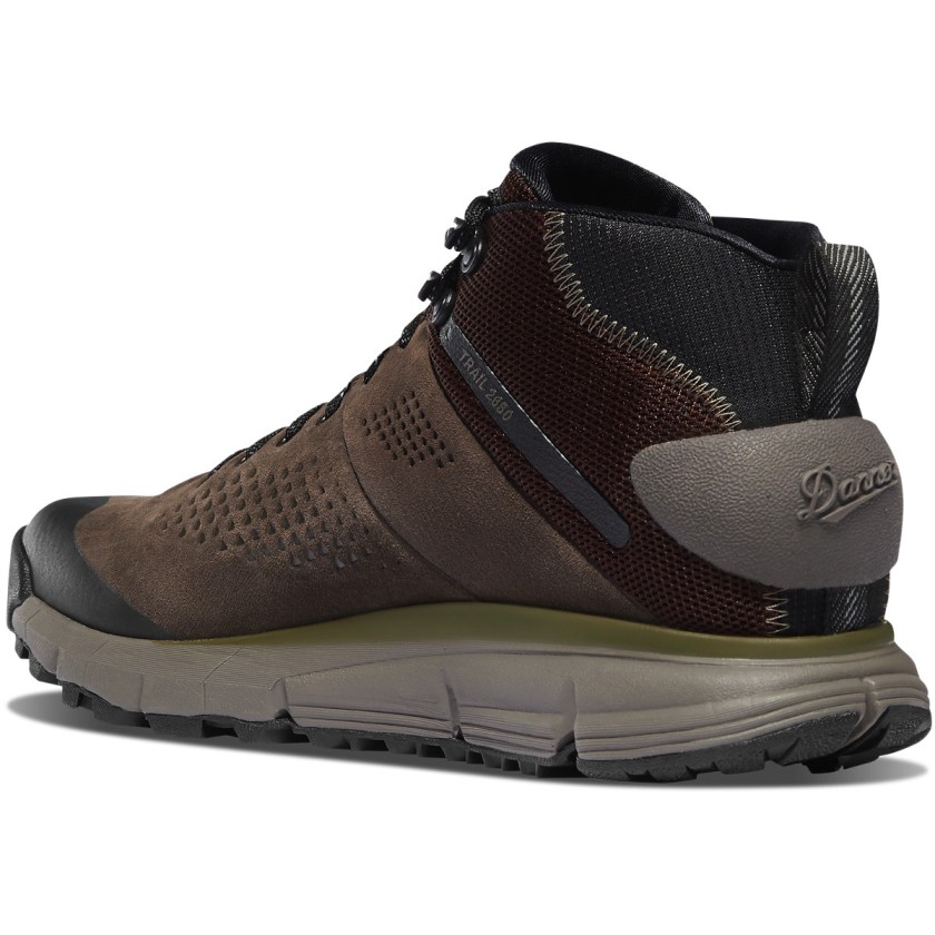 Bottes Randonnée Danner Trail 2650 GTX Mid Waterproof Grise Noir Homme | RHF-2160239